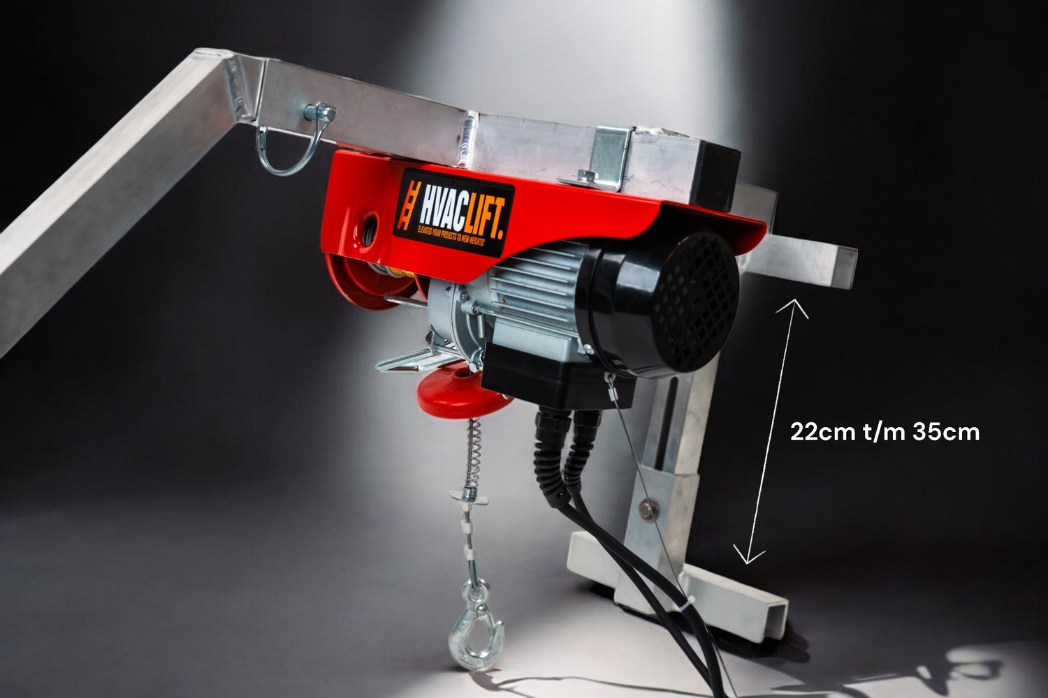 hvaclift, aircolift, ladderlift warmtepomplift, hvac hijsmiddel